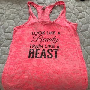 Burn BootCamp - Pink Train Like Beast - Size M
